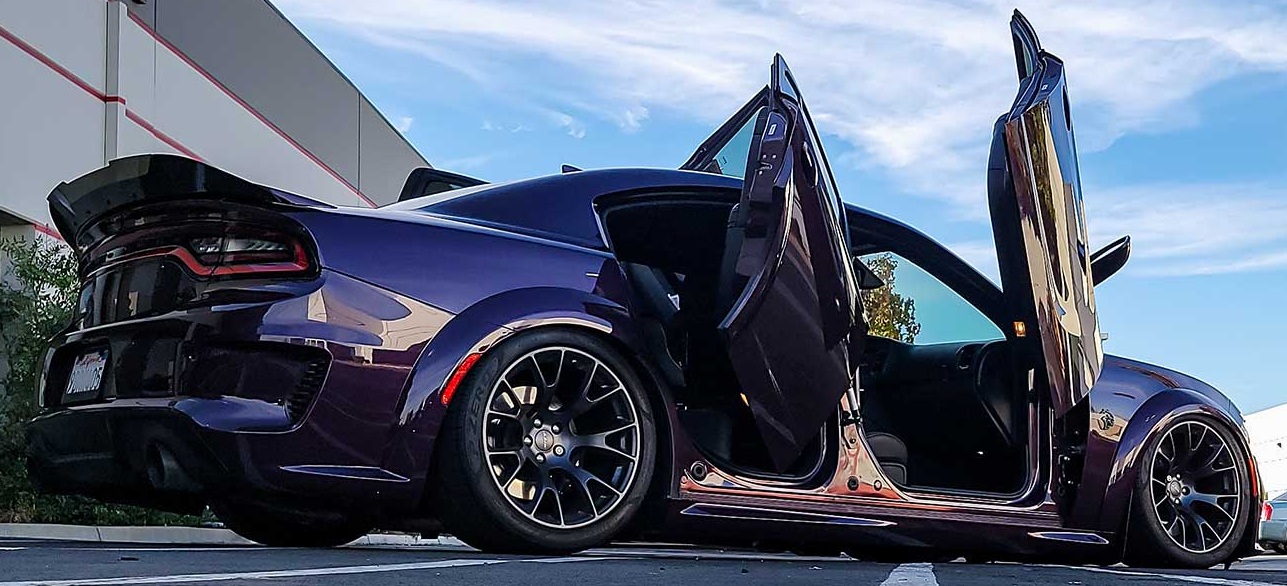 Vertical Doors Rear Lambo Door Conversion 11-23 Dodge Charger